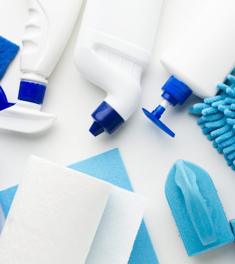 sanitary-products-top-view